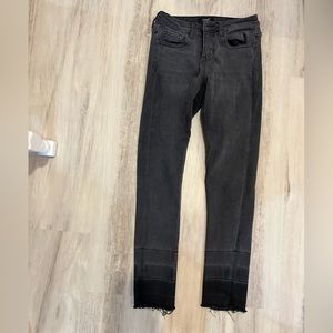 Grey skinny fit jeans size 0